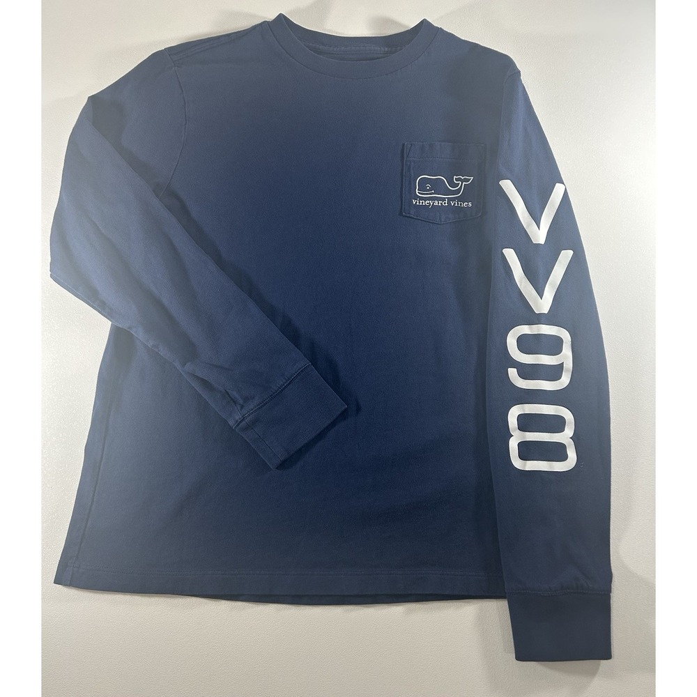 Boys Vineyard Vines American Flag Long sleeve T-shirt VV98 Size M